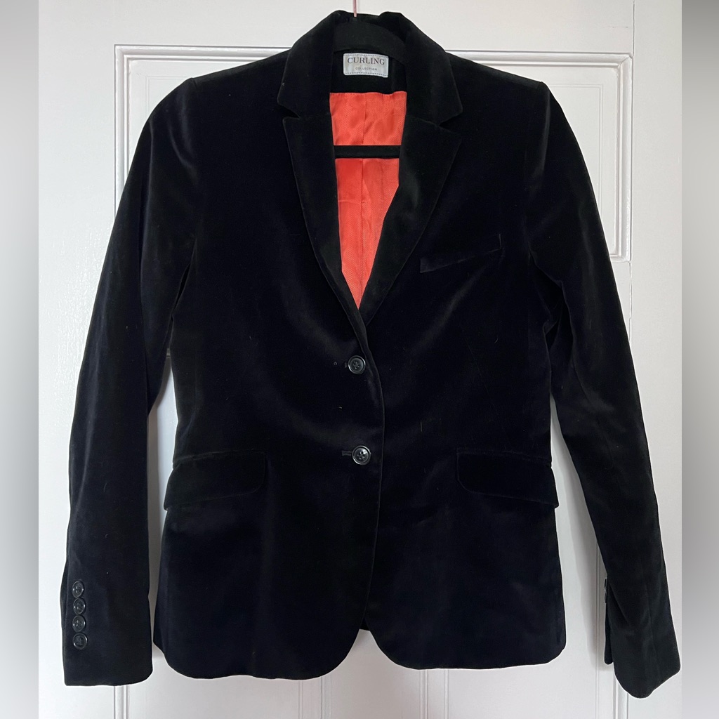 Velvet Black Blazer